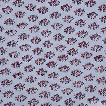 Traditional Hand Block Printed Jaipuri 300TC Double Bedsheet with 2 Pillow Covers 4