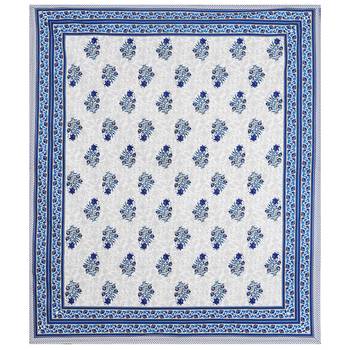 Jaipuri Hand Block Printed Traditional Cotton Double Bedsheet with 2 Pillow Covers 3