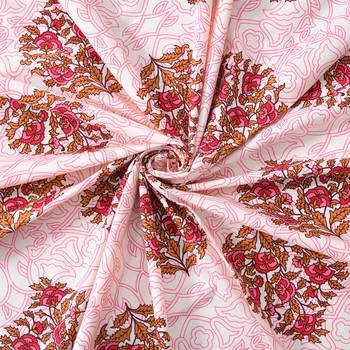 Jaipuri Hand Block Printed Traditional Cotton Double Bedsheet with 2 Pillow Covers 4