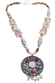 Multi-colored Designer Beaded Necklace ACNX1