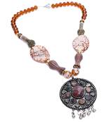 Multi-colored Designer Beaded Necklace ACNX3