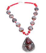 Multi-colored Designer Beaded Necklace ACNX5