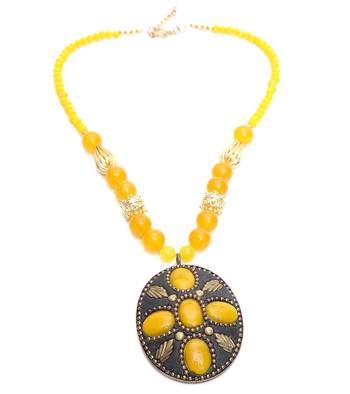 Multi-colored Designer Beaded Necklace ACNX10 1