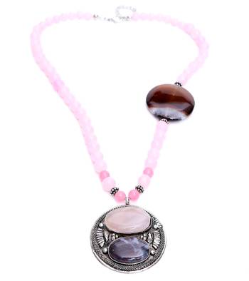 Multi-colored Designer Beaded Necklace ACNX11 1