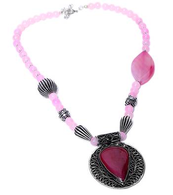 Multi-colored Designer Beaded Necklace ACNX14 1