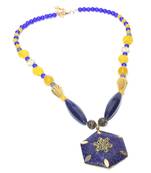 Multi-colored Designer Beaded Necklace ACNX33