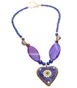 Multi-colored Designer Beaded Necklace ACNX52