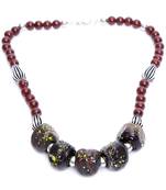 Multi-colored Designer Beaded Necklace ACNX58