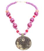 Multi-colored Designer Beaded Necklace ACNX62