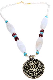 Multi-colored Designer Beaded Necklace ACNX65