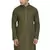 Green Cotton Linen Blend Kurta