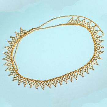 Gold waist-belt 1