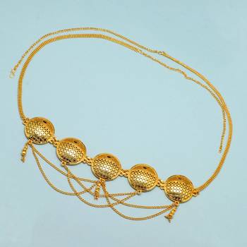 Gold Waist Belt 1