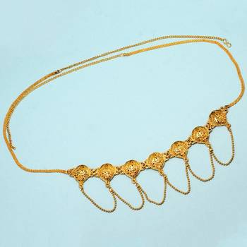 Gold Waist Belt 1