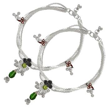 Green anklets 1