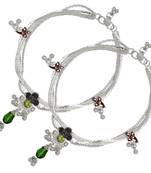 Green anklets
