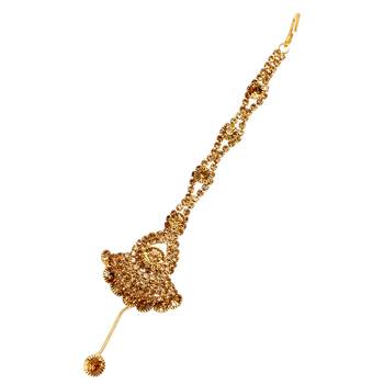 Gold Maang Tikka 2