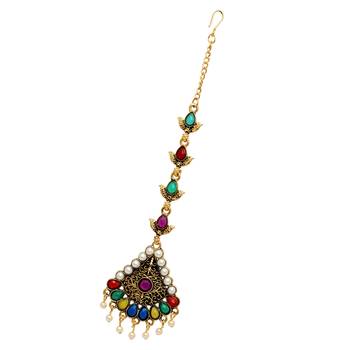 Multicolor Maang Tikka 2