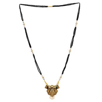 Maroon Mangalsutra 2