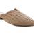 Trends & Trades Womens Natural Hand Crafted Flat Jute Mules Shoes