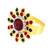 Multicolor diamond rings