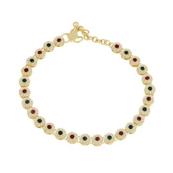 Gold diamond anklets 3