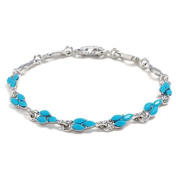 Blue cubic zirconia bangles-and-bracelets 1