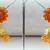 ETHNIC ORANGE PACHCHI JHUMKA