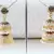 Ethnic jadau pearl stud jhumki earring