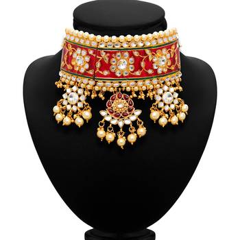 Gold diamond necklace-sets 3