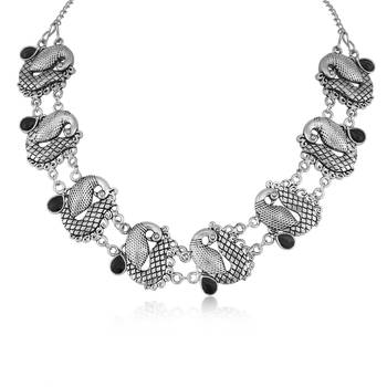 Multicolor cubic zirconia necklaces 1