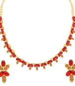 Multicolor crystal necklace-sets