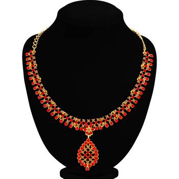 Multicolor crystal necklace-sets 4