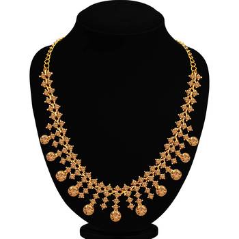 Brown crystal necklace-sets 4