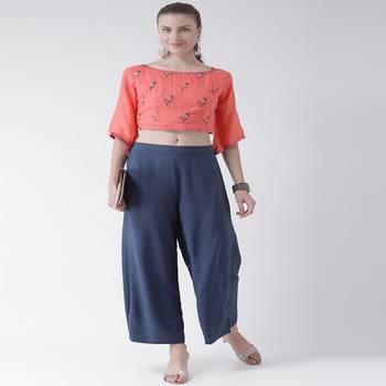 Pink Embroidered Rayon stitched kurti 4