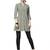 Grey embroidered rayon party-tops