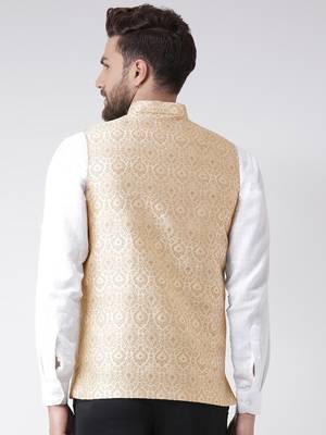 Multicolor Plain Cotton Nehru Jacket 4