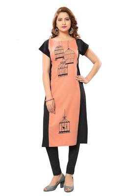 s Multi Color Heavy American Crepe  Stitched Kurt 1
