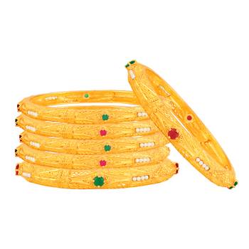 Gold bangles-and-bracelets 2