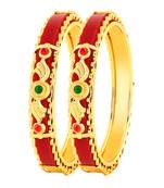 Gold bangles-and-bracelets