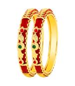 Gold bangles-and-bracelets