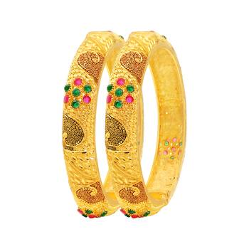 Gold bangles-and-bracelets 1