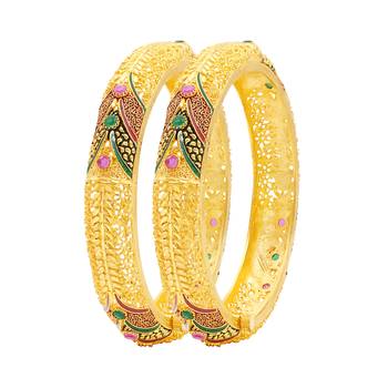 Gold bangles-and-bracelets 1