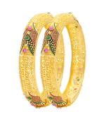 Gold bangles-and-bracelets
