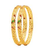 Gold bangles-and-bracelets