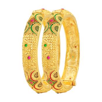 Gold bangles-and-bracelets 1