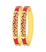 Gold bangles-and-bracelets