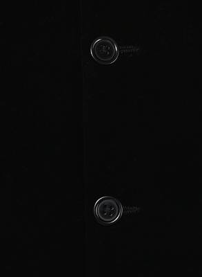 Black Plain Velvet Stitched Men Blazers 5
