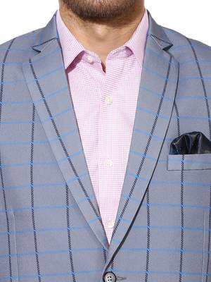 Multicolor Plain Blended Cotton Stitched Men Blazers 6