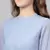 Blue Mandrain Collar Pleated Skater Dress